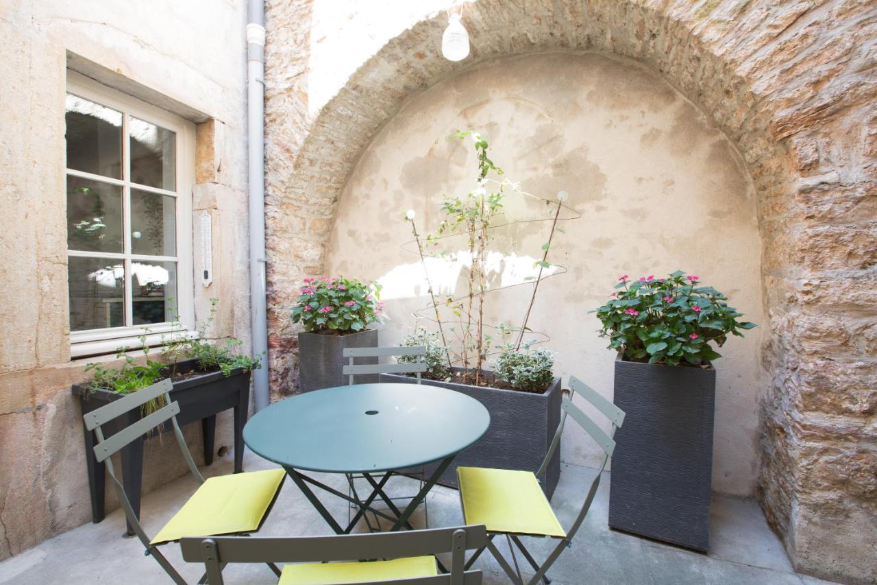 L'Aubertine - Appartement Hypercentre Avec Terrasse Бон Екстер'єр фото