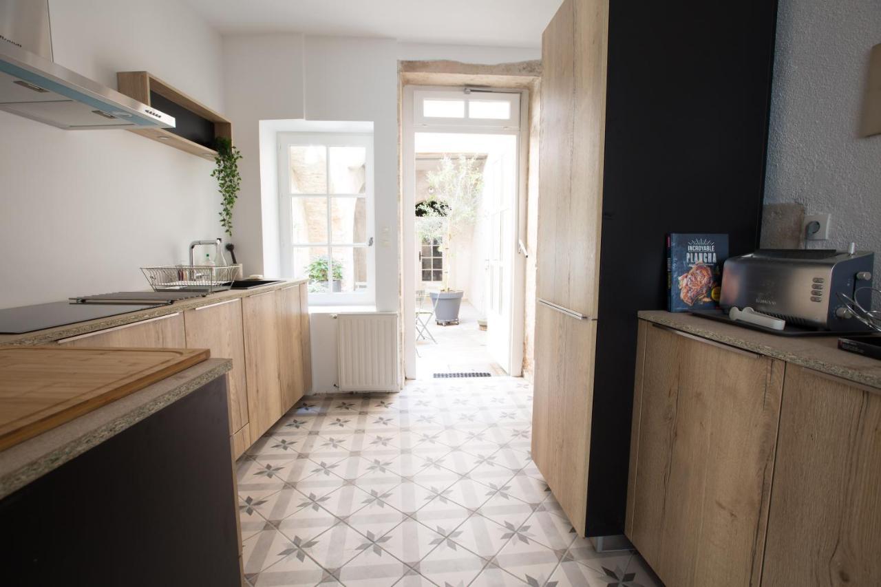 L'Aubertine - Appartement Hypercentre Avec Terrasse Бон Екстер'єр фото